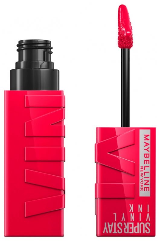 Maybelline SuperStay Vinyl Ink Liquid Lipstick 45 Capricious Longwear Shine Lip Color 4.2ml - Afanaya